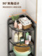 Bathroom storage rack floor-standing multi-layer tripod washbasin rack sandwich storage artifact bathroom corner storage rack