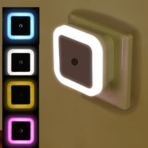 Mini LED Night Light EU US Plug-in Dusk to Dawn Sensor Wall