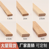 Solid wood line European shutter card slot knife bullet furniture bookcase decoration door set line