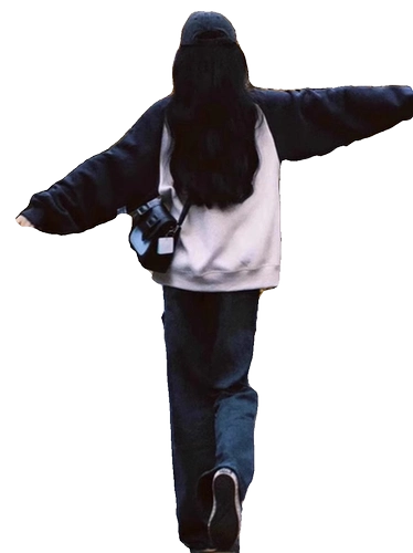 2024今年流行盐茶系秋冬季穿搭插肩卫衣微喇牛仔裤韩版甜酷两件套