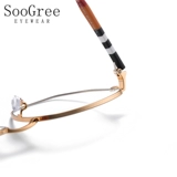 Soogree Anti -Blu -Ray очки почти оптические зеркальные цветочные планеты