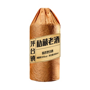 茅台镇私藏酱香型老酒白酒500ml