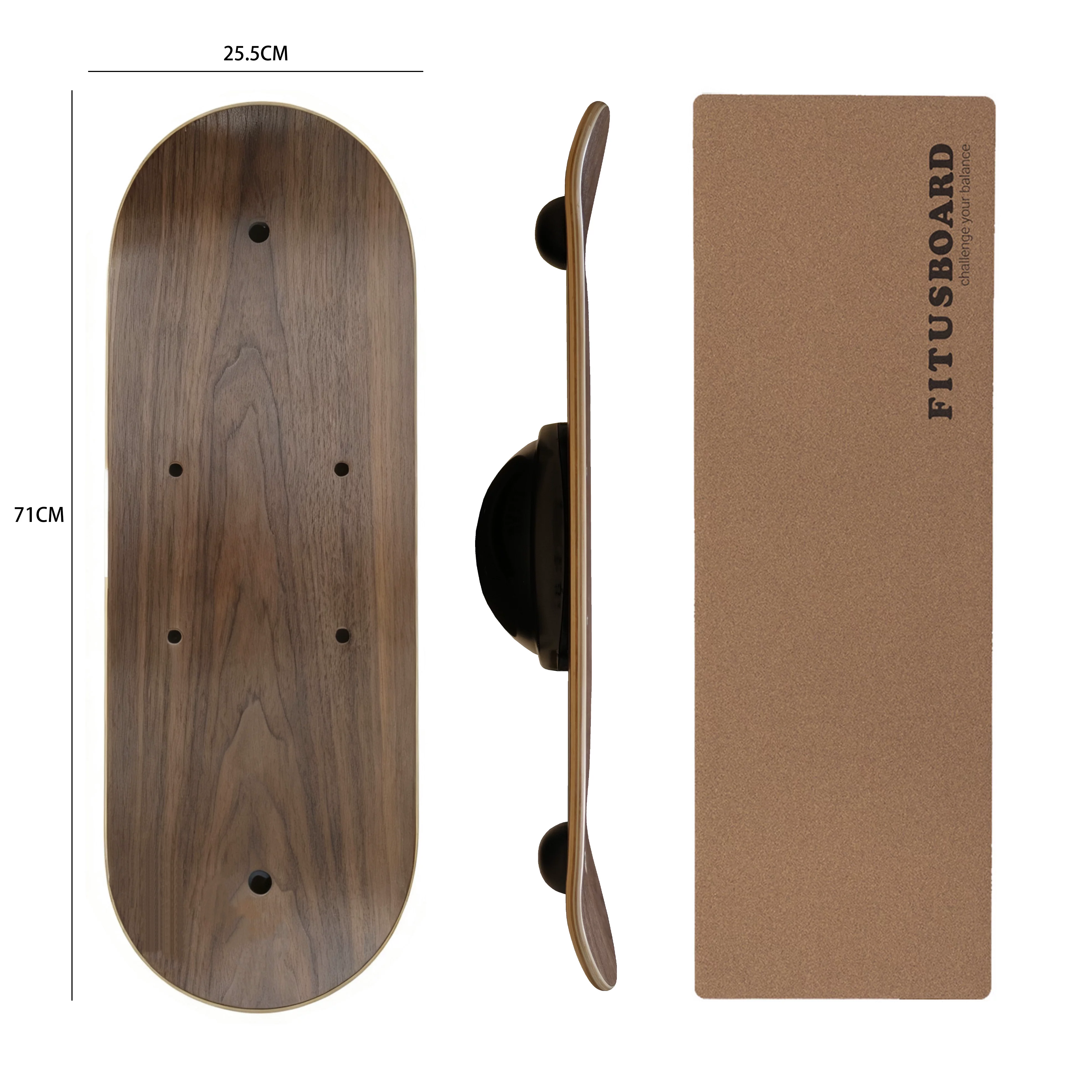 Профессиональная балансировочная доска FITUSBOARD для детей и взрослых, сноускейтборд для тренировок