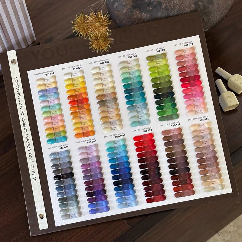 Youc 144-Color Zhiiu Nail Polish Gel Set Pure Color 2026 New Model for Nail Salons Rainbow Solid Color Youc 144-Color Zhiiu Nail Polish Gel Set Pure Color 2026 New Model for Nail Salons Rainbow Solid Color