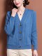Middle-Aged Mother's Women's Outerwear Sweater Cardigan, Short Style, Stylish New Spring and Autumn Fashion Outerwear Knitted Jacket