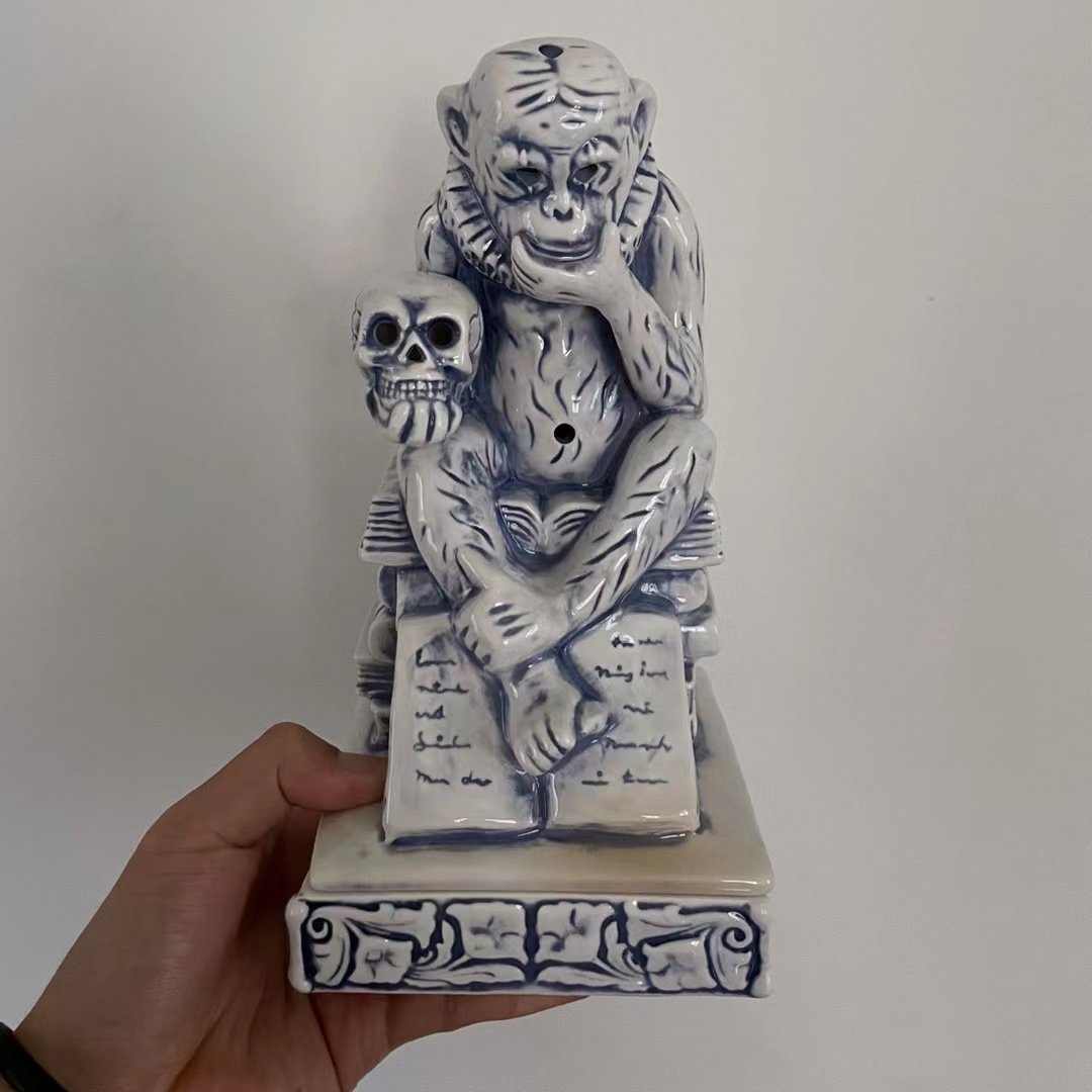 Neighborhood Monkey Incense Burner Sun Tide Ceramic Aromatherapy