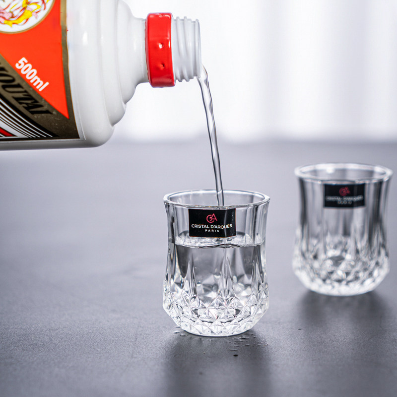 Ликер Cup 法国进口cda水晶玻璃家用白酒杯 一两高脚烈酒杯一口杯小酒杯欧式 Mwvn