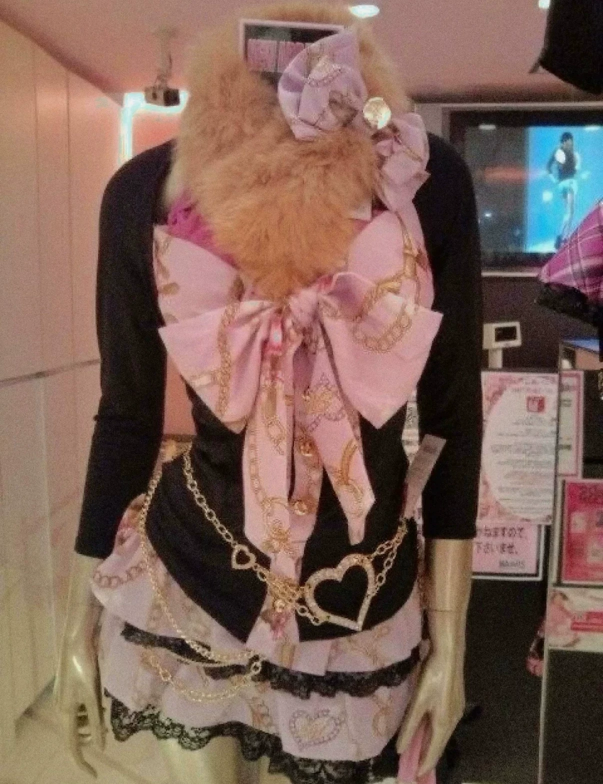 Костюм-платье Chihuahua gal Shibuya gyaru, стиль японской субкультуры, размеры S–L