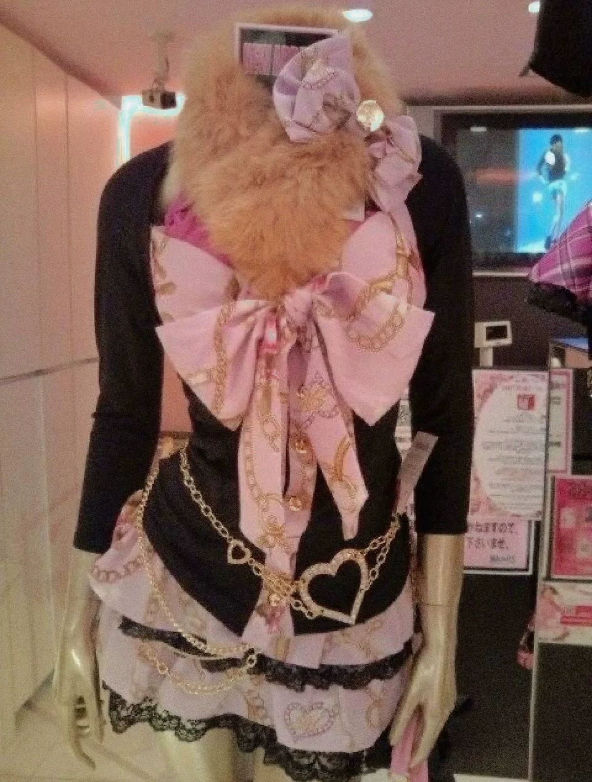 Костюм-платье Chihuahua gal Shibuya gyaru, стиль японской субкультуры, размеры S–L