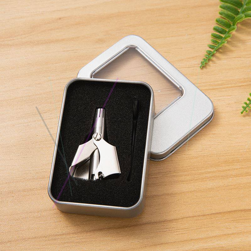 Knowing smile nose hair trimmer men's manual nose hair trimmer small scissors round head stainless steel nose hair trimmer female 2 - Taobao