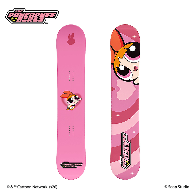 [Powerpuff Girls Collaboration] Ski Board Official Collaboration All-Around Board Hua Hua