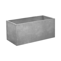 Rectangular cement flowerpot Nordic simple large magnesium mud living room balcony planting box outdoor roof flower trough customization