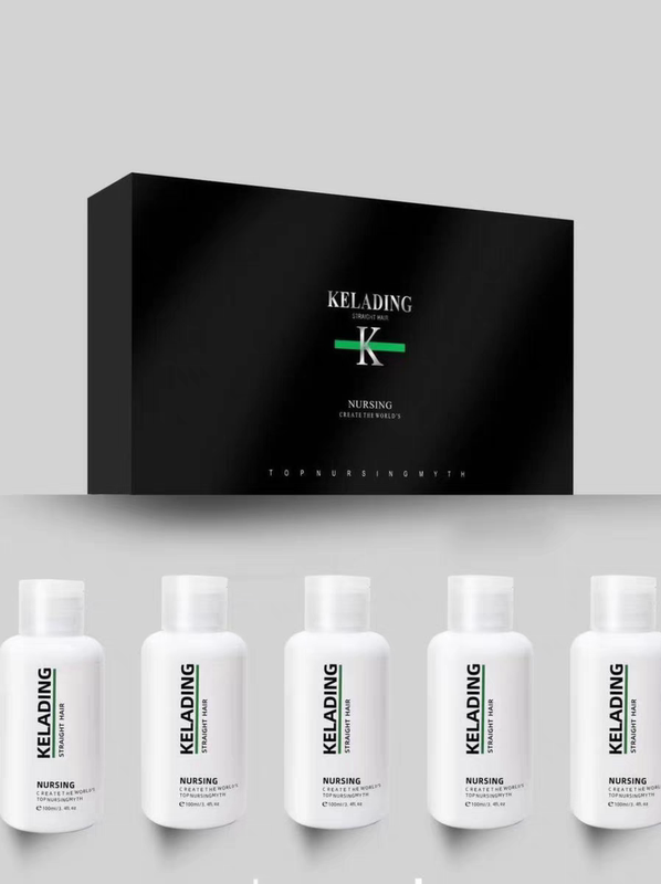 K Fruit Acid Protein Care Improves Frizz, Dryness, Fluffy and Natural Curls, Kelading Hair Shrinking Correction Agent