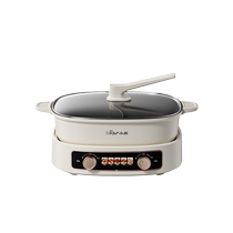Bear electric hot pot household split electric pot hot pot special pot multi-functional electric wok electric heating pot 6L