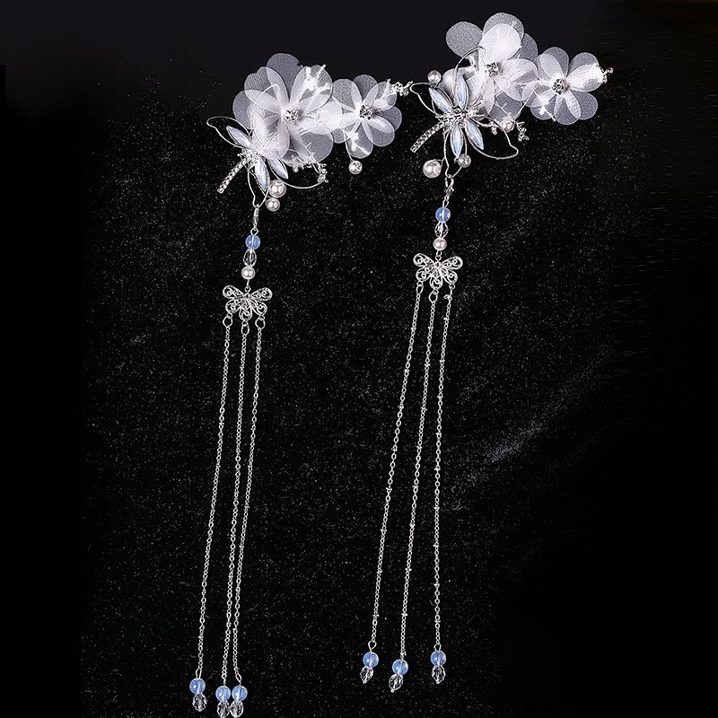 images 2:The headdress is a fairy-American ancient fashioned fashioned girl child with hairpin and hairpin