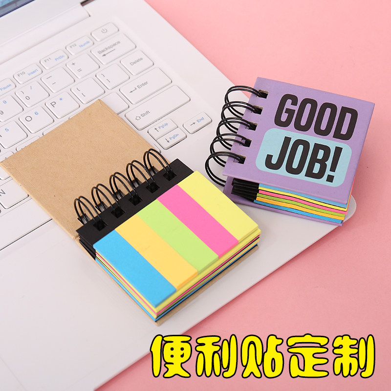 Рулонная флуоресцентная бумага post-it notes с логотипом на заказ, рекламная записная книжка n-time, выполненная на заказ, Pepsi small note combination diy Изображение 1