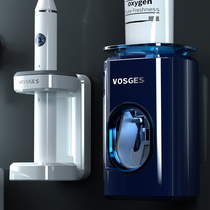 Fully Automatic Squeeze Toothpaste Thever Toothpaste Shelving Toothpaste Shelving Multifunction Sloth Squeezer Toilet Wall-mounted Free