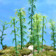 Simulated Mini Bamboo, Green Bamboo, Micro-Landscape, Bonsai, Succulent, Red Panda Decoration, DIY Small Ornaments