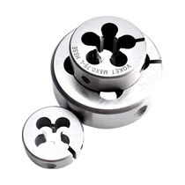 Cobalt-containing adjustable left-thread round die stainless steel special reverse-thread fine-thread die M3*0 35LM4M6M8M16