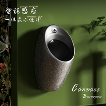 Retro automatic flushing sensor urinal home adult mens urinal hotel color wall-mounted urinal