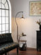 French-Style Vintage Living Room Sofa Side Table, Floor Lamp, Storage Rack, Integrated Lamp, Bedroom Bedside Retro Fishing Lamp