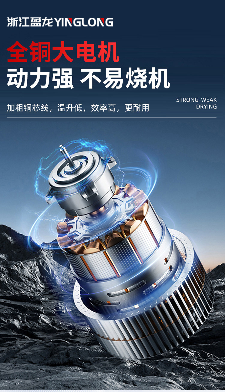 Вентилятор центробежный Zhejiang Yinglong модель 200 (330Вт, 220В)