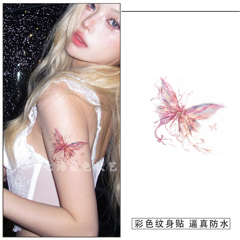 2026年夏天必备！光影蝴蝶高颜值纹身贴如何选择最合适？