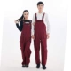 Бордовый комбинезон