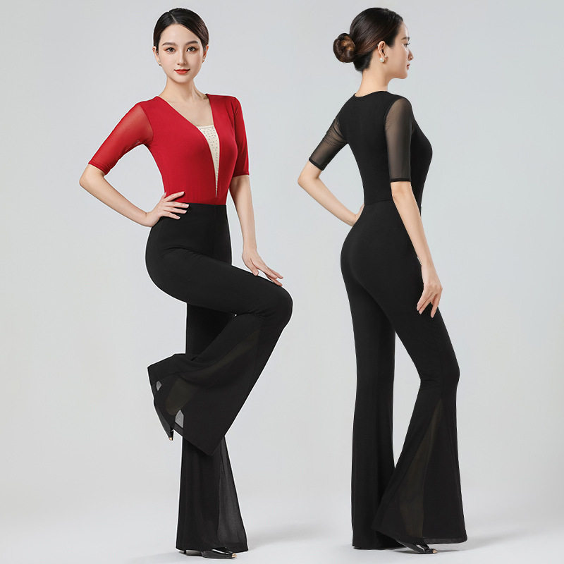 2026 New Summer Body Shaping Suit Set for Instructors and Models - High-End Ballet Body Shaping Pants