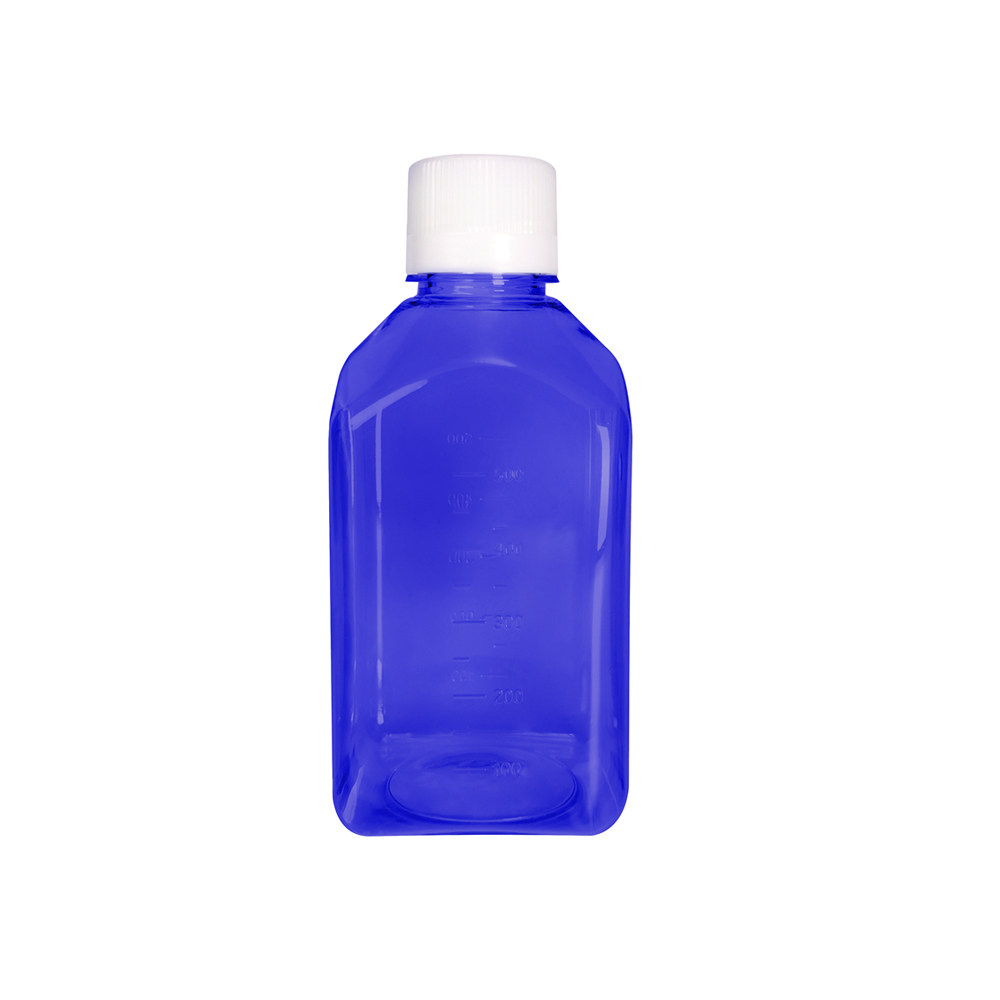 Servicebio 500mL蓝色试剂瓶(无菌无酶 圆肩)25个/包PET-500-YB-M