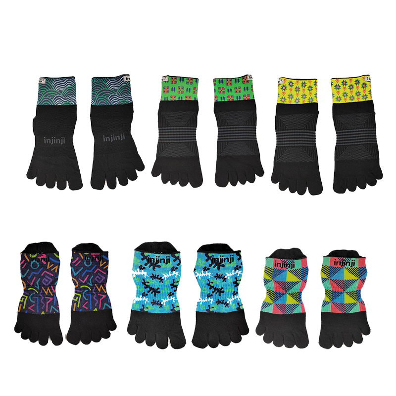 Men's and Women's Coolmax Blend Sweat-Absorbent, Breathable, Anti-Blister Trail Running Sports Five-Toe Socks, Cycling Socks, Odor-Resistant Men's and Women's Coolmax Blend Sweat-Absorbent, Breathable, Anti-Blister Trail Running Sports Five-Toe Socks, Cycling Socks, Odor-Resistant