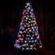 Christmas decoration 1.2/1.5/1.8 meters led colorful glowing flashing fiber optic Christmas tree shopping mall decoration ornaments