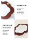New Cloud-Shaped Vintage Solid Wood Ceiling Lamp, American Retro Modern Minimalist High-End Creative Master Bedroom Lamp