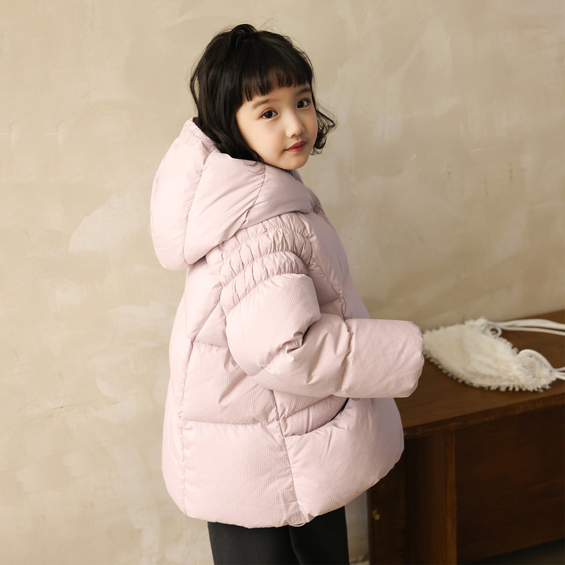 Girls' down Jacket Mid-Length 2025 Winter New Thickened Children's down Jacket for Older Kids C4182 Girls' down Jacket Mid-Length 2025 Winter New Thickened Children's down Jacket for Older Kids C4182