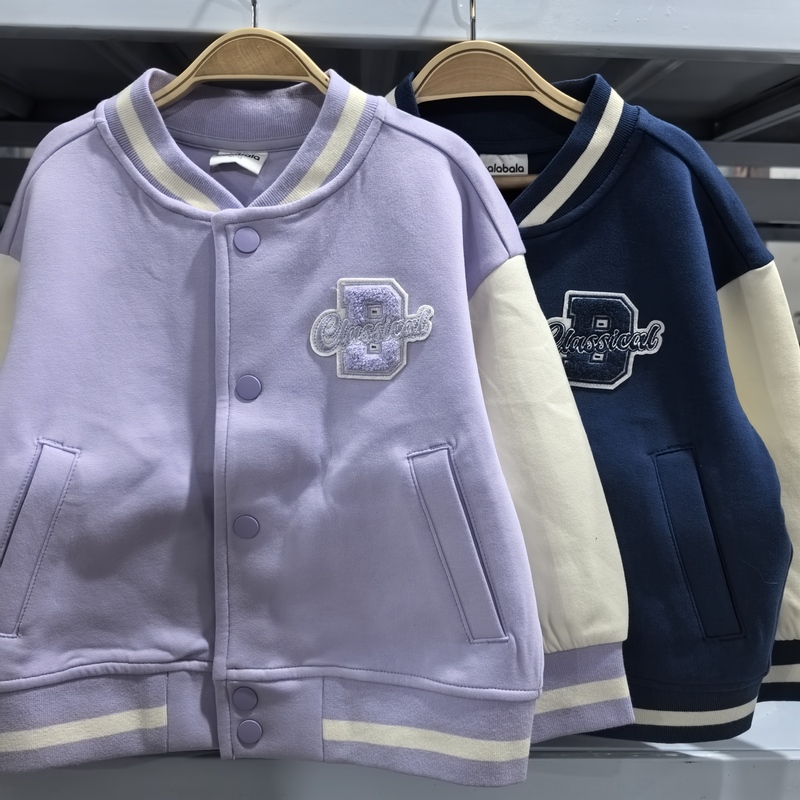 Authentic Spring and Autumn Jackets and Baseball Uniforms for Boys and Girls from the Same Mall (Shipping Is Monitored)