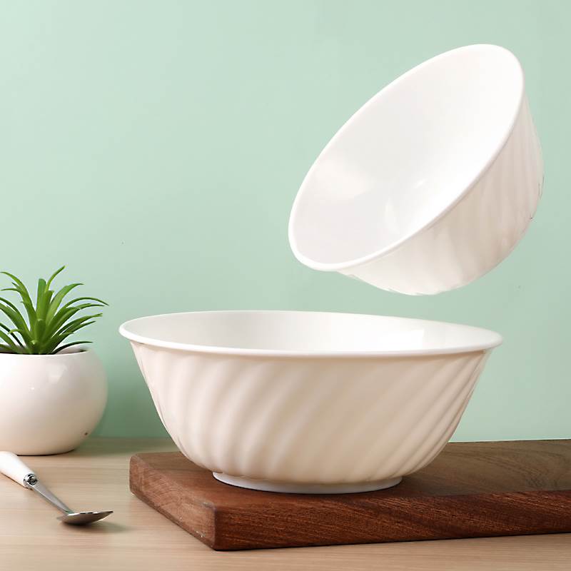 Pattern microwave oven special utensil hot rice bowl heating vegetable anti-oil bowl small large number with rice cooker microwave bowls 2-Taobao