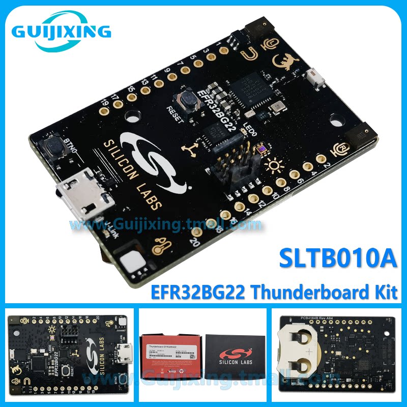 SLTB010A EFR32BG22 蓝牙 5.2 SoC IoT  开发平台 Thunderboard
