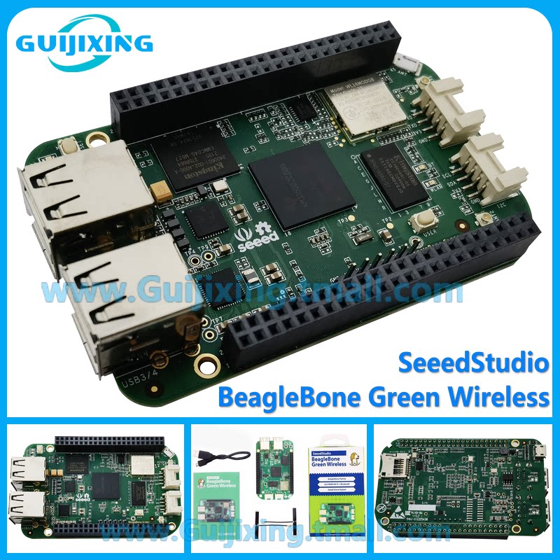 SeeedStudio BeagleBone Green Wireless 开源硬件 AM3358 开发板