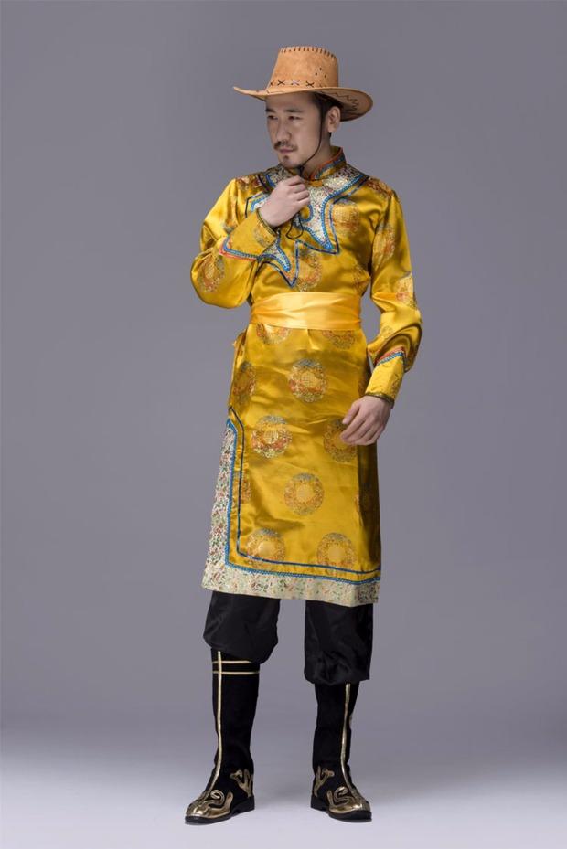 Quần áo Mông Cổ nam Mông Cổ trưởng thành mới hiện đại Tây Tạng trang phục khiêu vũ thiểu số trang phục nam bộ đồ nam nữ