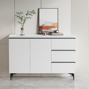 Enf grade solid wood sideboard storage cabinet side cabinet customization