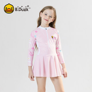 B.duck children's swimsuit girls one-piece dress