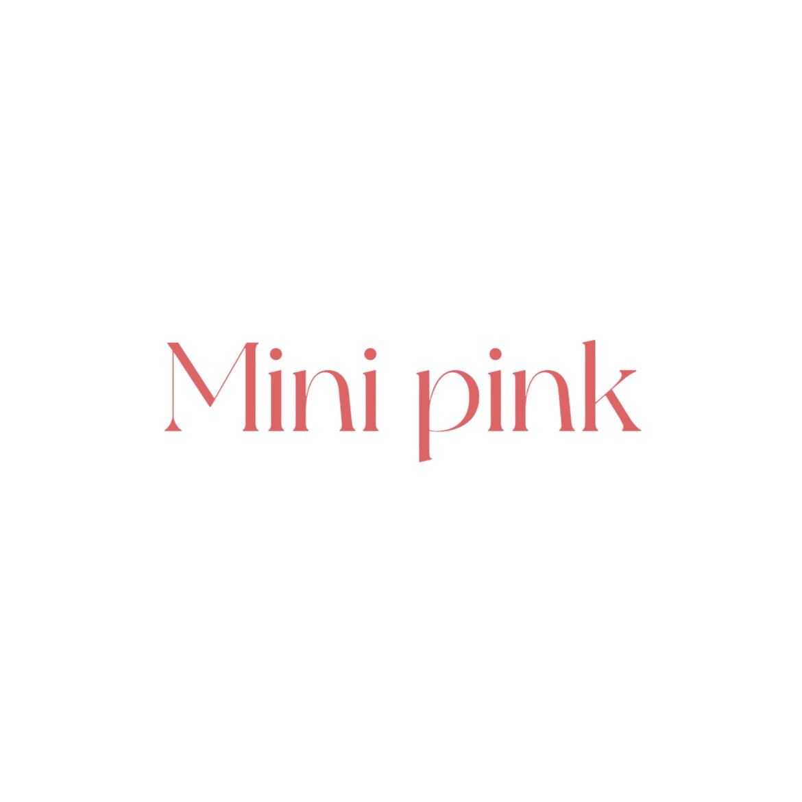 mini pink的LOGO