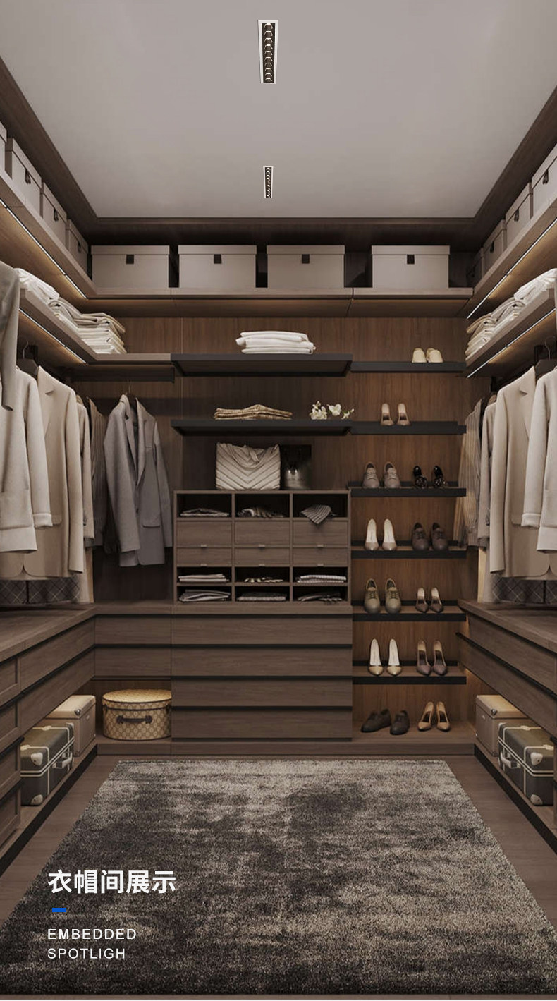 Сетка света 嵌入式长条格栅灯led灯石膏板嵌入式射灯线条灯客厅无主长条灯 Simcnc