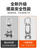 304 Stainless Steel Pulley Wire Rope U-Shaped Fixed Pulley Hook Lifting Wheel Roller Single/Double Wheel Small Pulley for Lifting and Saving Effort