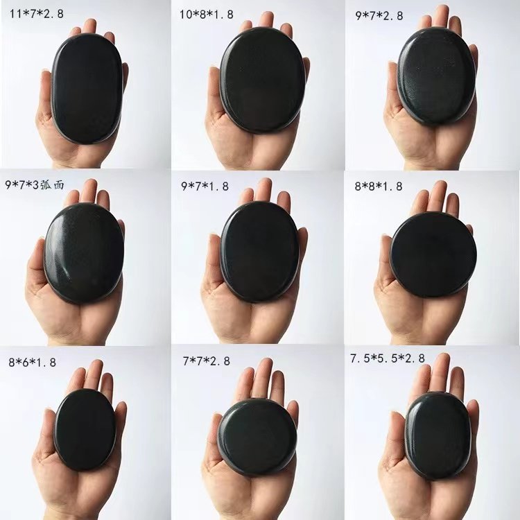 火山エネルギー石スパホットストーン背中マッサージストーンビューティーサロン健康エッセンシャルオイルストーンホットコンプレスマッサージストーンビアンストーン