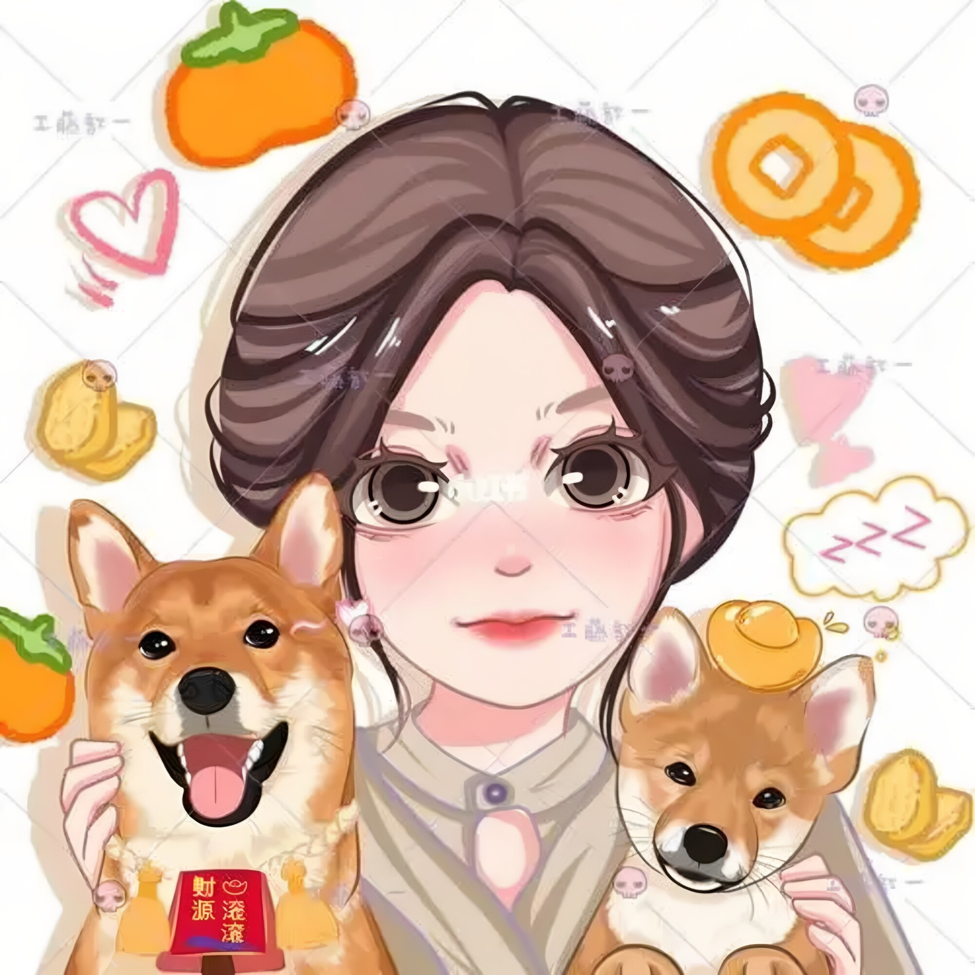 一君的宠物食品店的LOGO