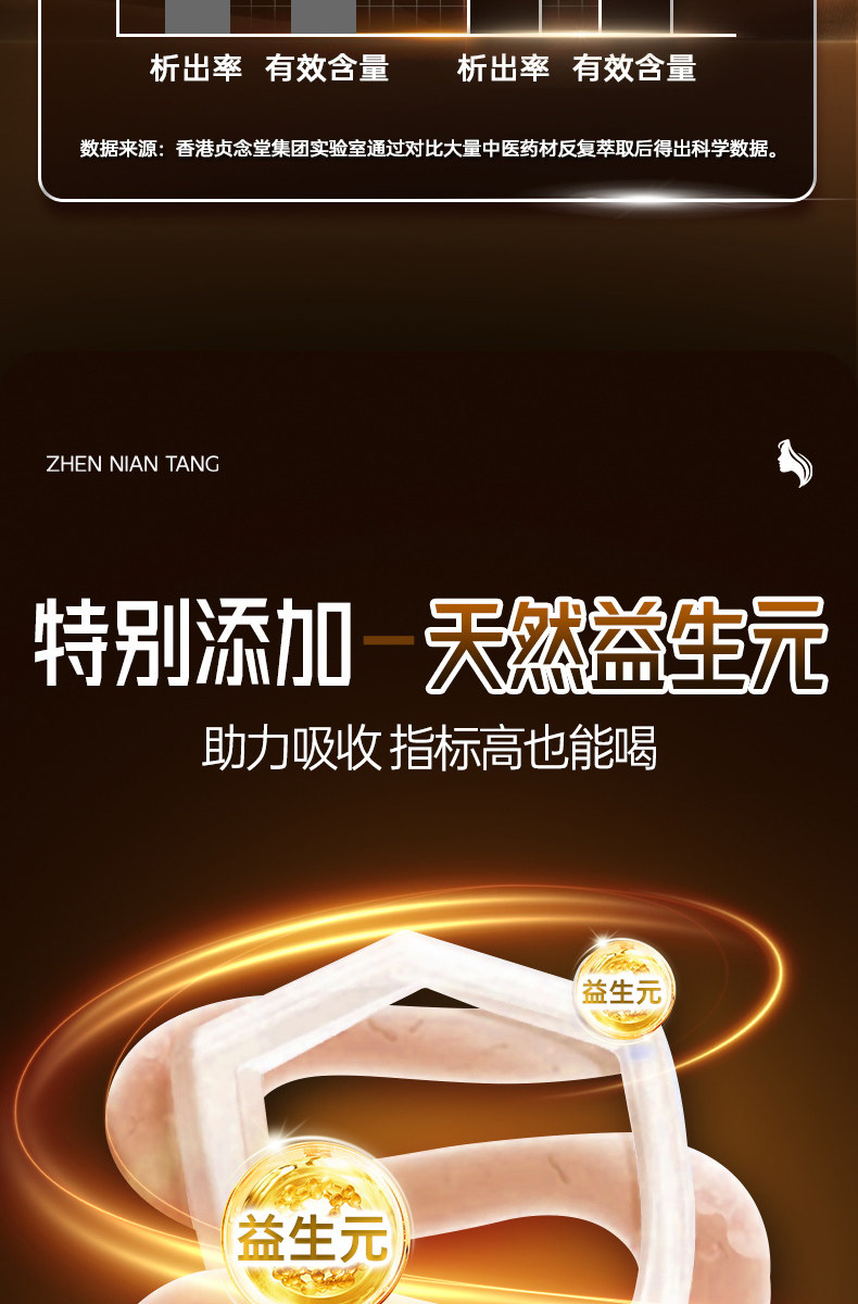 【中国直邮】 贞念堂 乌葚九黑膏  养发乌发 1瓶