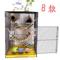 Honeybag Flying Rat Special Incubator Cage Villa Luxury Super Large Solid Wooden Cage Ecological Toy Super Cage