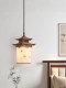 Song-Style Aesthetic Decorative Small Chandelier, New Chinese-Style Antique-Style House Lamp, Ancient Building Hexagonal Pavilion, Corridor Entrance Lamp