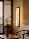 Song-Style Aesthetic Wall Lamp, Antique-Style Living Room Tv Background Wall, Retro Chinese Style Zen Corridor Bedroom Bedside Lamp